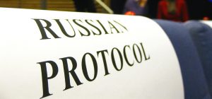 Rusijos diplomatinis protokolas.