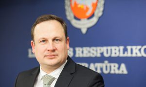 Lietuvos Respublikos generalinis prokuroras Evaldas Pašilis.