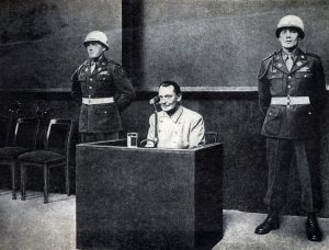 Niurnbergo teismo proceso metu.