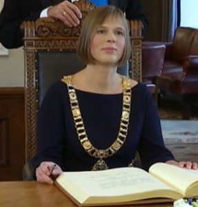 Estijos prezidentė Kersti Kaljulaid.