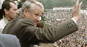 Borisą Jelciną lietuviai vertina palankiau nei Michailą Gorbačiovą.