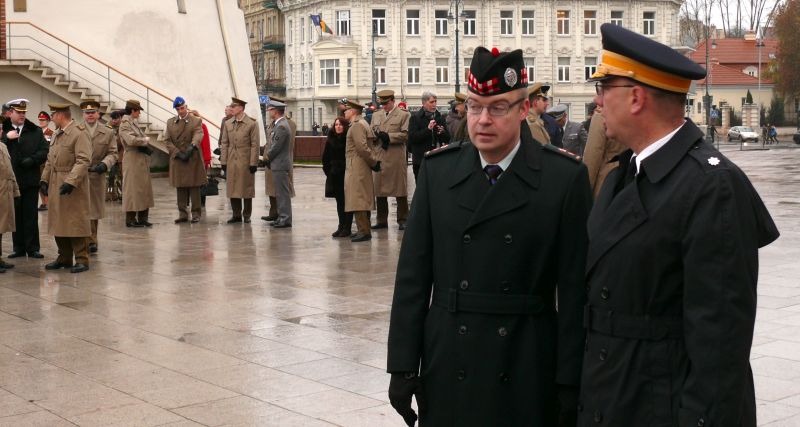 Lietuvos kariuomenės dieną - iškilmingas karių paradas Vilniaus Katedros aikštėje