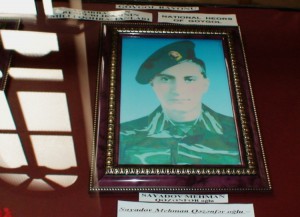 Žuvusio azerbaidžaniečių kario nuotrauka