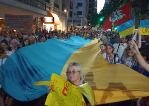 Argentina pagerbia Ukrainą