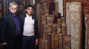 Kiek kainuoja suvenyriniai Azerbaidžano kilimai. Slaptai.lt nuotr.