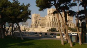 Tolumoje - Azerbaidžano Vyriausybės pastatai. Slaptai.lt nuotr.
