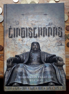 Knyga apie Čingischaną. Slaptai.lt nuotr.