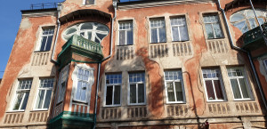Judenstiliaus namas Saulės gatvėje (Saules iela).