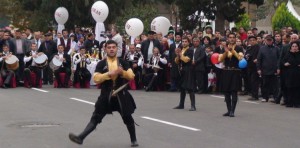 Temperamentingi azerbaidžaniečių šokiai