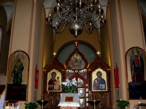 Šv. Paraskevos cerkvės altorius