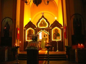 Šv. Paraskevos cerkvės altorius (2)