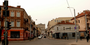 Vilnius. Jono Basanavičiaus gatvė. Vytauto Visocko (Slaptai.lt) nuotr.