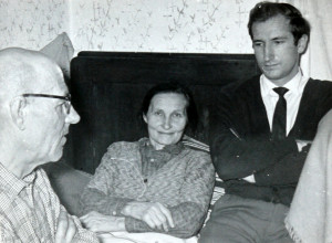 Su tėvais Vladu ir Ona Visockais