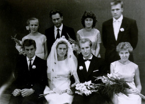 Vestuvėse - Dalia ir Vytautas Visockas