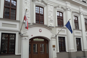 Lenkijos ambasada Vilniuje. Slaptai.lt nuotr.