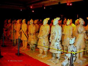 Terakotiniai kinų imperatoriaus kariai