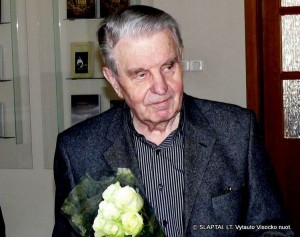 Poetas Justinas Marcinkevičius. Vytauto Visocko nuotr.